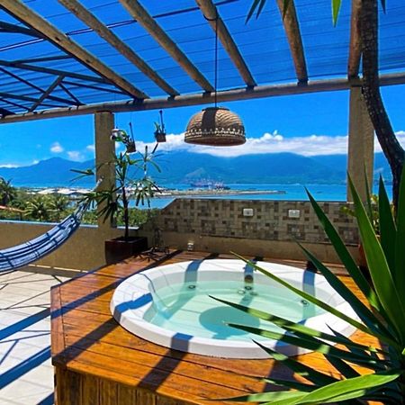 Casa De Praia Com Vista Para O Mar Sao Sebastiao  Zewnętrze zdjęcie