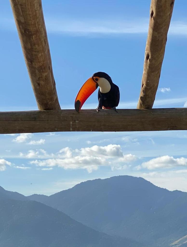 Casa De Praia Com Vista Para O Mar Sao Sebastiao  Zewnętrze zdjęcie