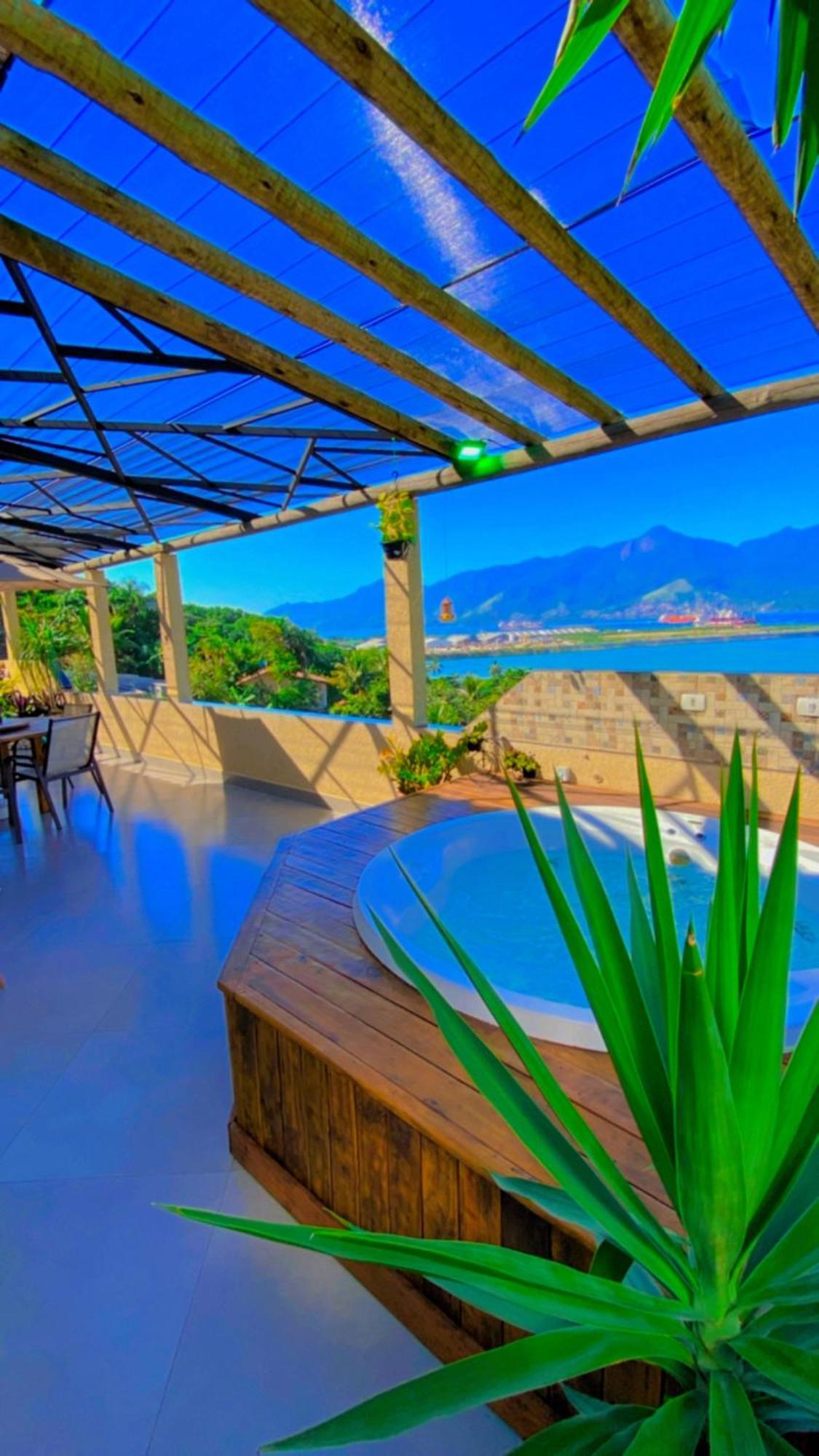 Casa De Praia Com Vista Para O Mar Sao Sebastiao  Zewnętrze zdjęcie